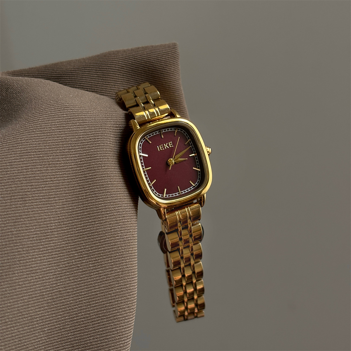 Casual Luxurious Square Mens Pearl Necklace Quartz Watch display picture 14