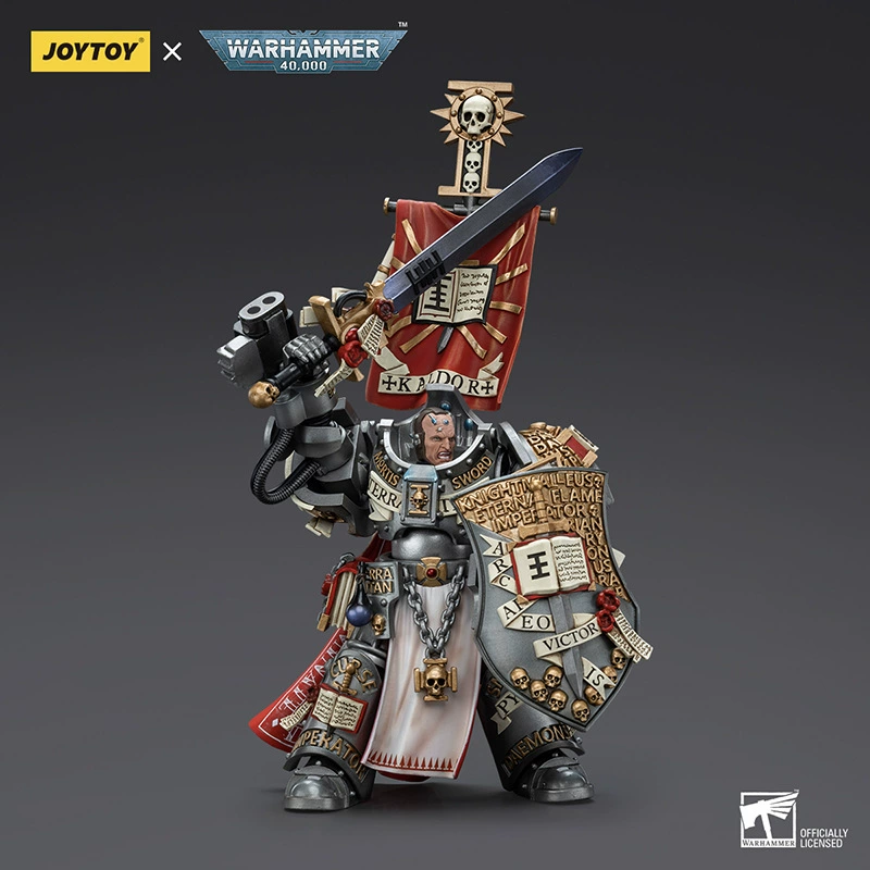 Набор фигурок-актеров (Joytoy) Warhammer 40K Серые рыцари, масштаб 1:18, подвижная штурмовая и перехватная команда