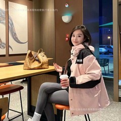 莆田1990冲锋衣美版TNF北家脸面外套男女款户外防风防水登山服潮
