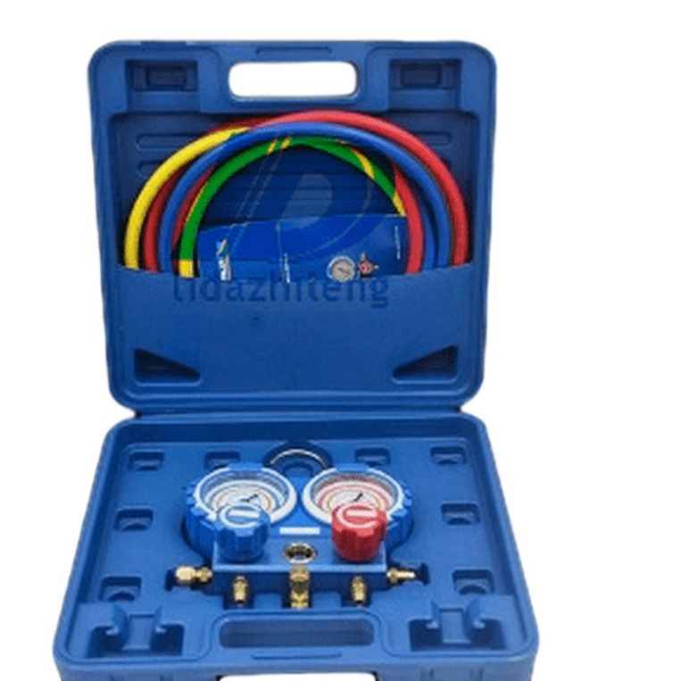 飞越VMG-2-R410A-B双氟表/表组/防撞系列VMG-2-R22冷媒加注表配件