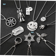 Long necklace sweater chain women men's accessories