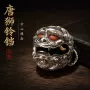 唐狮藏族原创男女吊坠