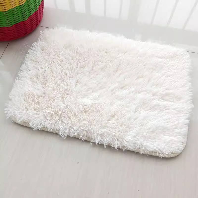 Cross-border Nórdico ins grueso alfombra de pelo larga sala de estar estofada alfombra habitación doméstica mantas al lado de la cama mantas antisucias