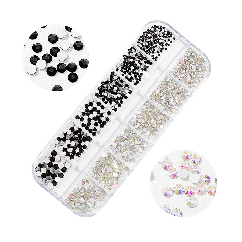 1 Piece Quantity Shiny Star Arylic Glass Nail Decoration Accessories 1 Piece