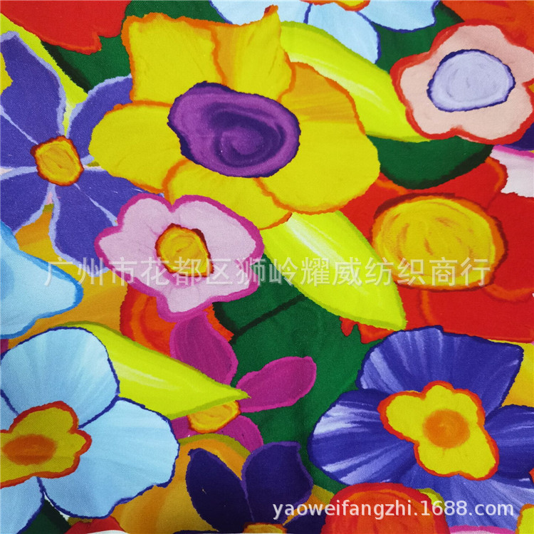 源头厂家 全棉帆布 数码直喷印花 箱包 手袋 狗窝 桌布 鞋材 面料