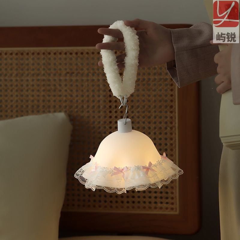 New style hanging dormitory ambiance chandelier, flower-shaped bed hanging lamp, rechargeable night light, upper bunk bedroom bedside lamp, Yurui New style hanging dormitory ambiance chandelier, flower-shaped bed hanging lamp, rechargeable night light, upper bunk bedroom bedside lamp, Yurui