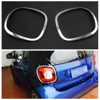 Şüşə kənarı xromları/moldingləri, 15 Mercedes-Benz Smart Exterior Modification - electroplating-tail-lamp-shade-2