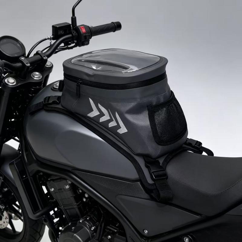 Motorcycle Riding Waterproof Touch Screen Navigation Tank Bag Motorcycle Off-Road Travel Storage Bag Shoulder Bag