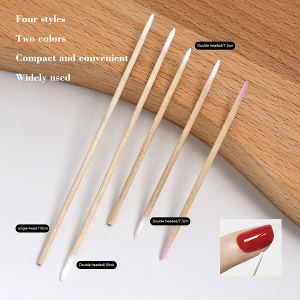 disposable cotton cotton swabs for manicure