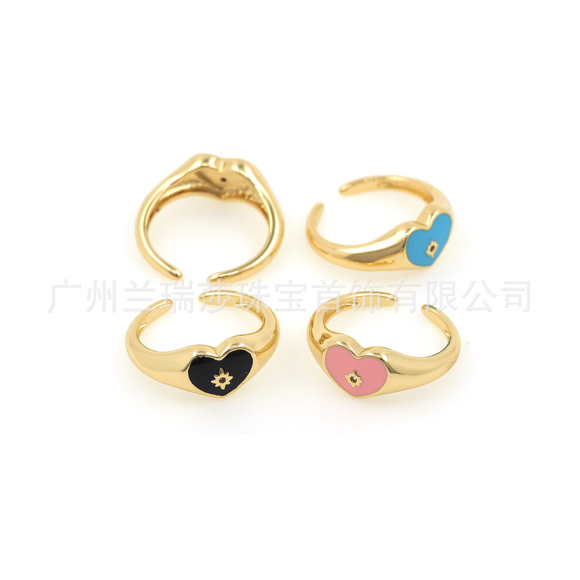 copper adjustable rings for jewelry and fashion accessories heart…