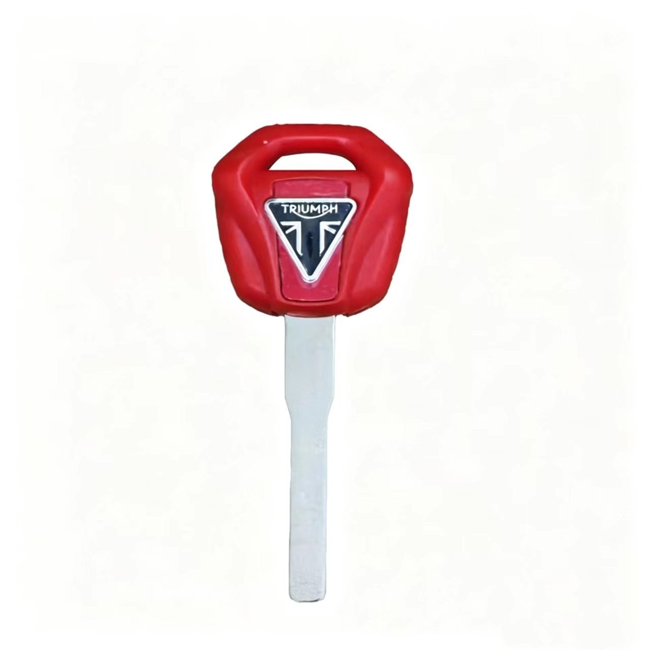 Suitable for Triumph C400X Climbing Motorcycles, Key Blank with Chip, Anti-Theft Chip Key Handle, Key Blank