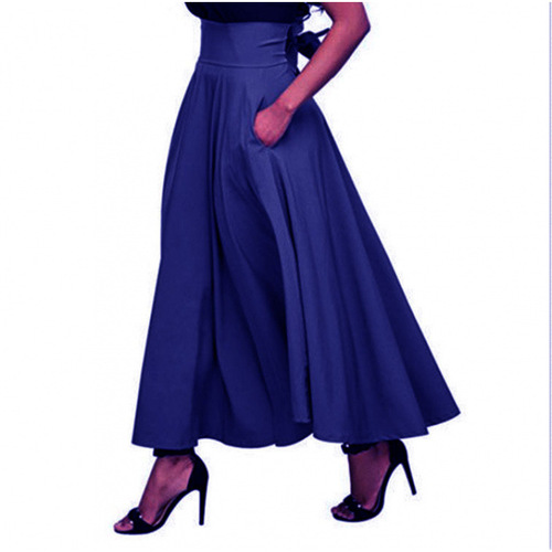  European and American New Arrival Multi-Color Flared Skirt—Hot on Amazon and Wish, Fashionable and Versatile for Women, In Stock!