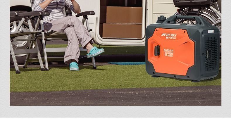Frequency Conversion Low-Noise 2.5/3.5Kw Gasoline Generator for Home Use 220V Small Portable Outdoor Camping Free Shipping