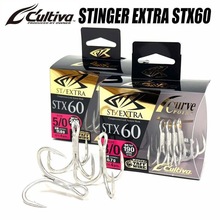 日本OWNER欧纳 STX-60三本钩 海钓船钓GT青物路亚钩铁板钩