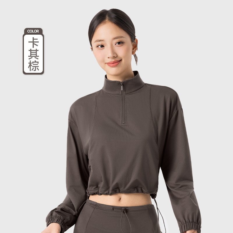 运动套装女秋冬薄绒保暖长袖健身服两件套外穿宽松休闲瑜伽服套装|undefined
