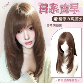 假发长卷发;cos假发;长直发假发