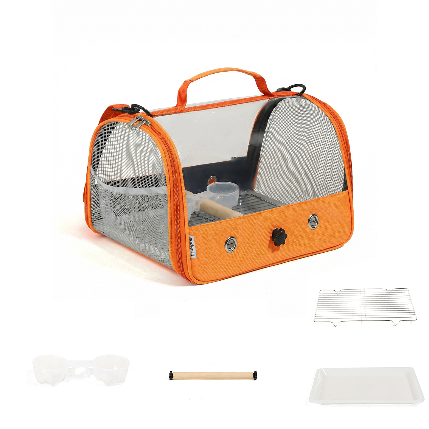 Bolsa Portátil para Loros y Aves Transparente para Viajes y Salidas image 16