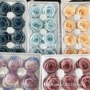 炫彩珠光金属色银色永生花