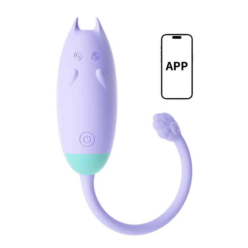 Laile confused cat (app model) light purple