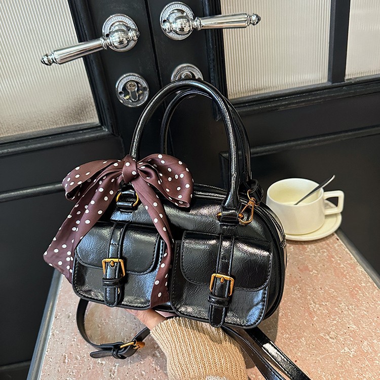 Women's Bowling Shoulder Handbag Stylish Large Capacity Tote Bag_voghion.com