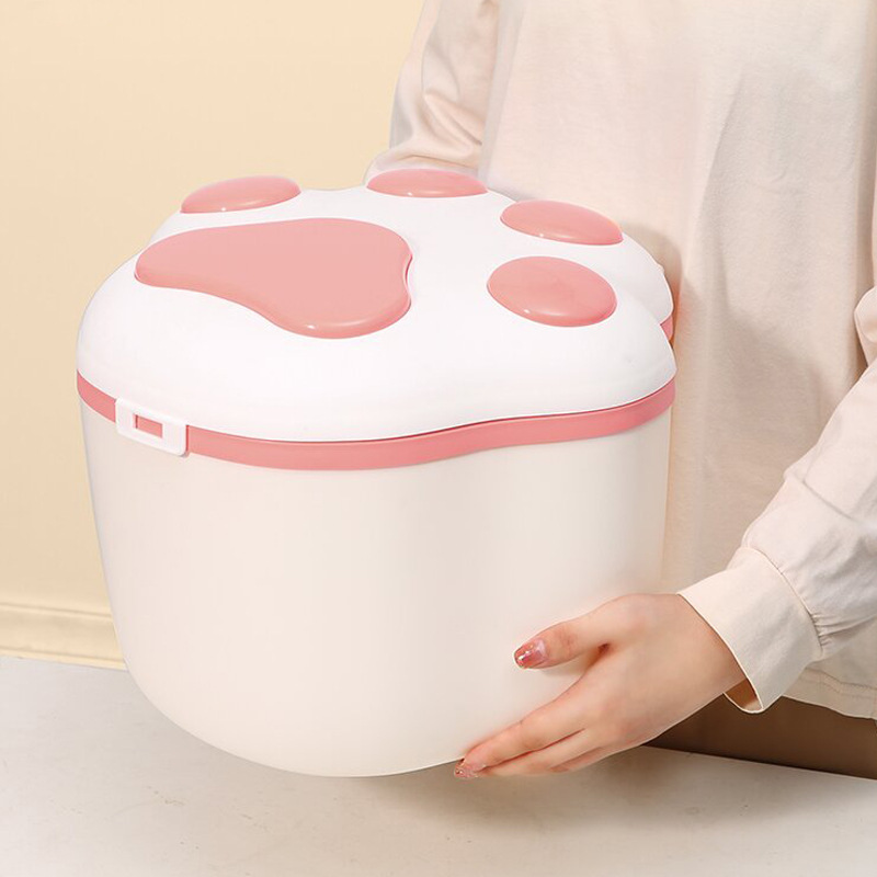 New extra large dog food storage bucket vacuum sealed dog food bucket large capacity cat food storage bucket storage tank