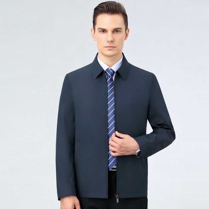 Brand 2026 New Spring and Autumn Men's Jacket, Stylish Wrinkle-Free Business Casual Men's Anti-Wrinkle Jacket