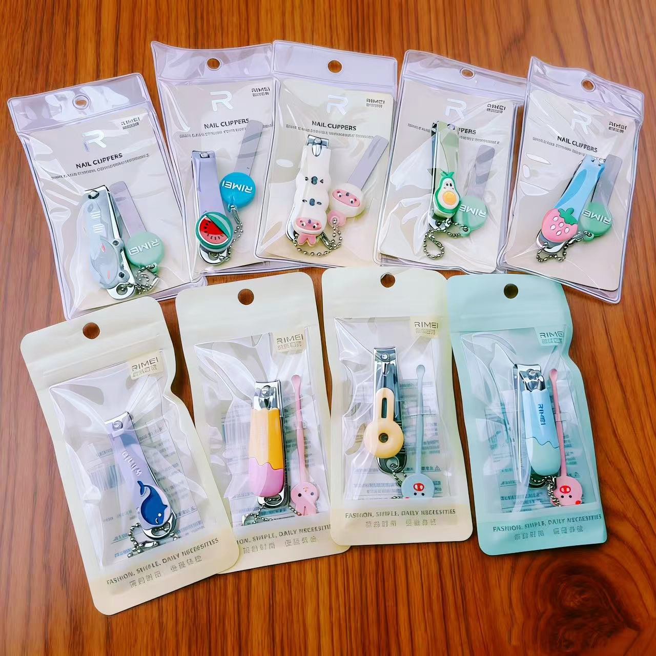 Jindari Mei 082 Cartoon Nail Clipper Single Boutique with File Nail Clipper Sharp Nail Clipper Gift Wholesale