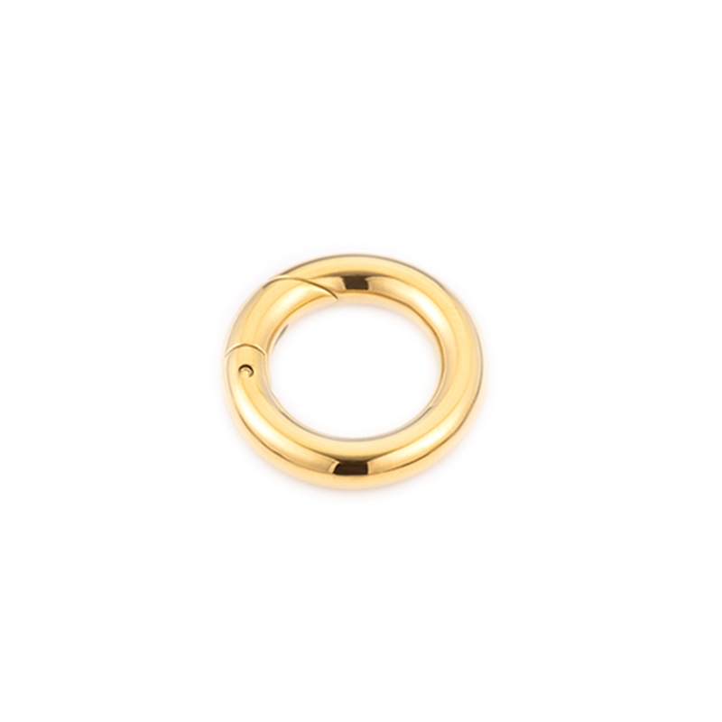 Vacation, Simple Style Style 304 Stainless Steel Solid Color Jewelry Buckle Metal Button