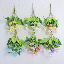 小雏菊跳兰菊人造假花园林家居装饰绢花户外工程小野菊花朵花卉