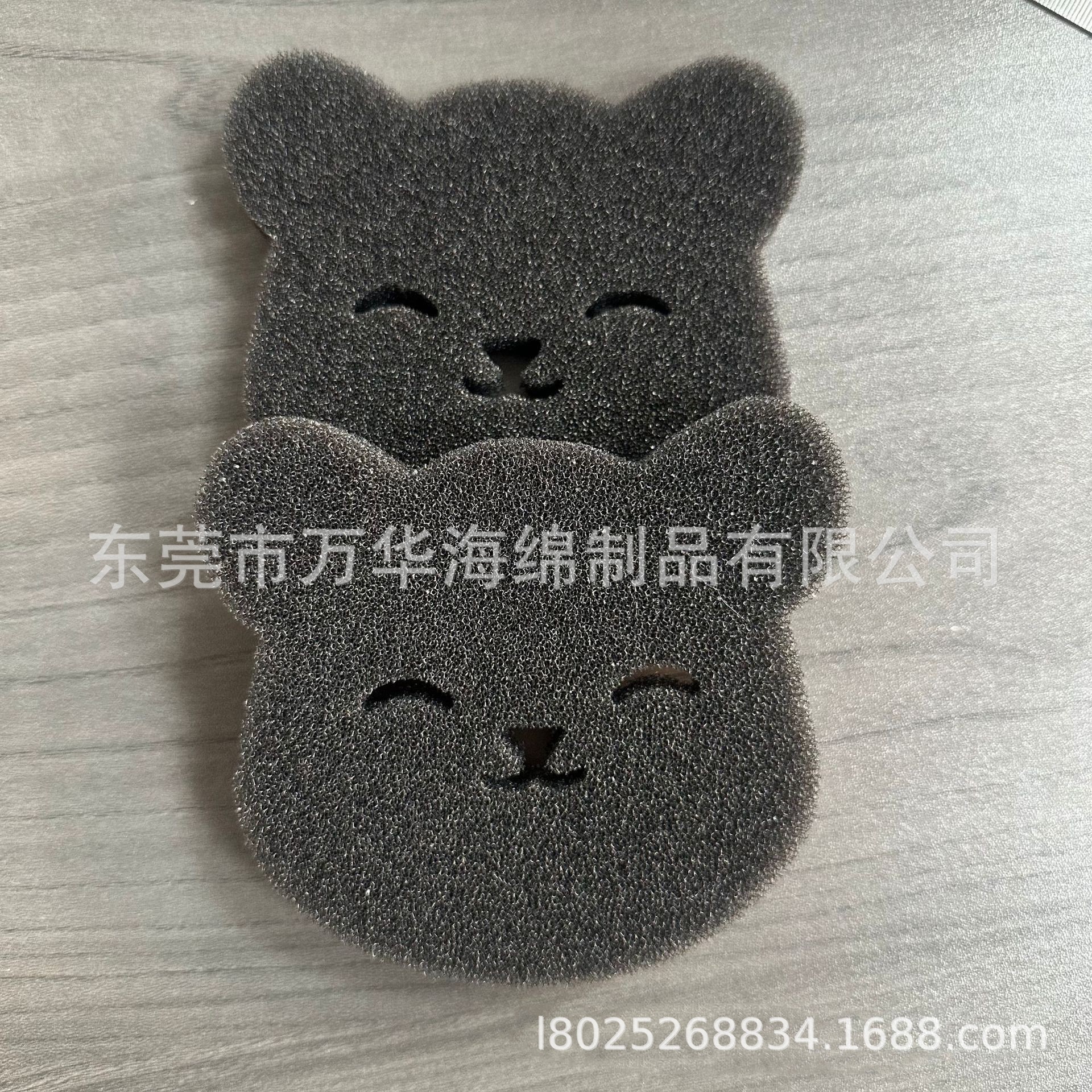 细孔海洋动物形状防尘除毛过滤棉 花卉养殖吸水过滤除尘海绵片