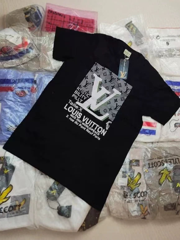 Unisex 3D Çap Olunmuş Pambıq Futbolka, Dəyirmi Boyun