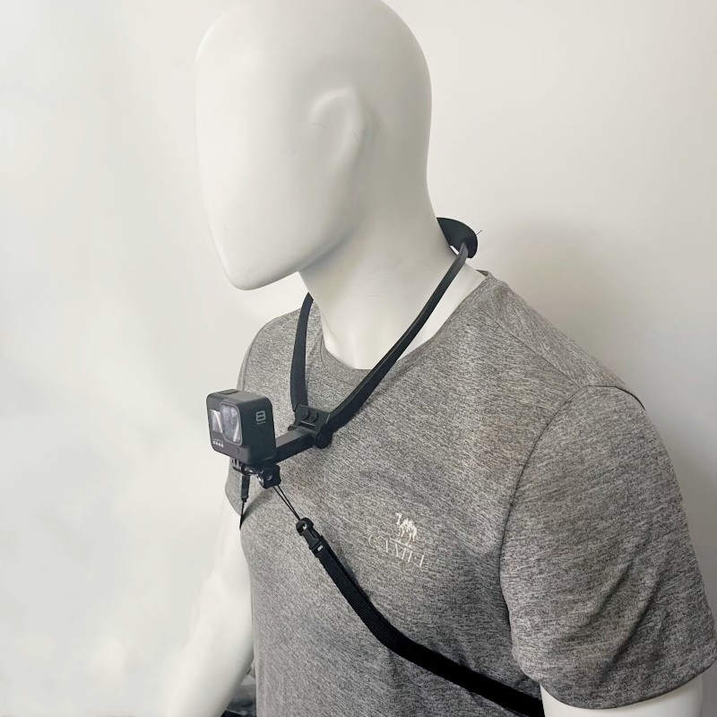 Collar colgante para GoPro Hero12, soporte de cuello y teléfono móvil, accesorio de instalación de doble uso