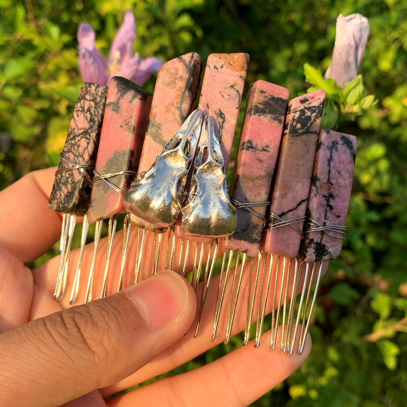 레드스톤 + 실버 까마귀 머리