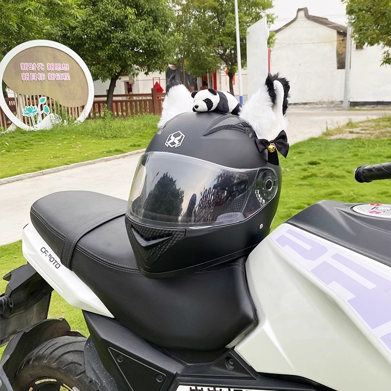 Universal Helmet Decoration - Bow, Cat Ears for Motorcycle, Scooter
