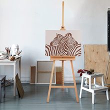 画架画板套装可折叠美术生专用支架式素描木质画板儿童架子绘画板