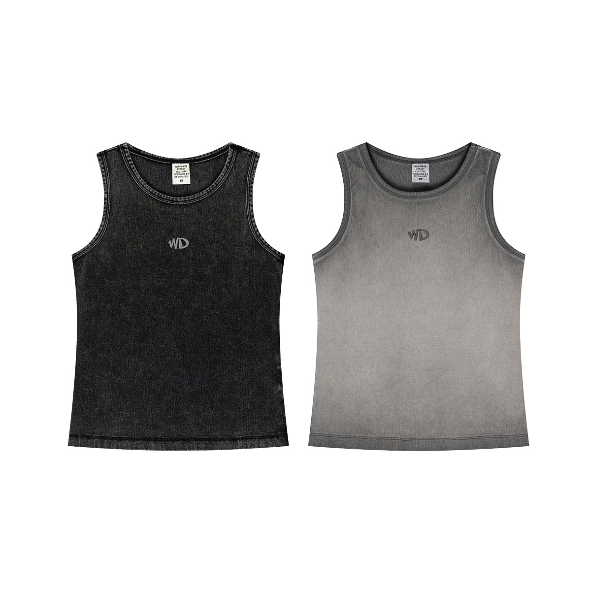 BE ropa de mujer 2025 verano tienda de compradores de moda europea y americana chaleco con logo bordado tridimensional montaña chica caliente top delgado mujer
