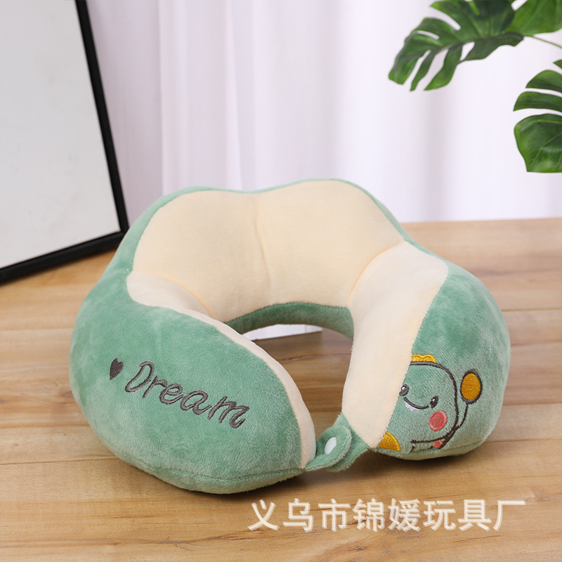 u型枕护颈可拆洗颈椎记忆棉脖枕u形枕头可爱头枕靠枕脖子车用睡枕|undefined
