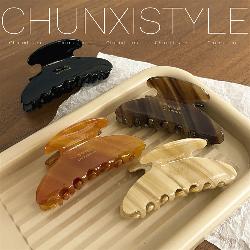 Korean style france acetate Internet celebrity advanced small size hair shark clip Alexander hair clip hair clip hair grip headdress