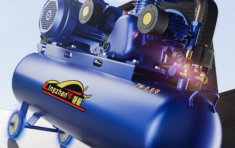 Industrial-Grade Air Compressor, Large 380V High-Pressure Air Pump, 220V Small Air Compressor, Auto Repair Spray Paint Air Pump