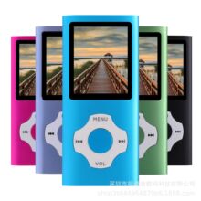 跨境MP3 四代mp4 1.8屏有屏插卡随身听音乐播放器带收收音  厂家