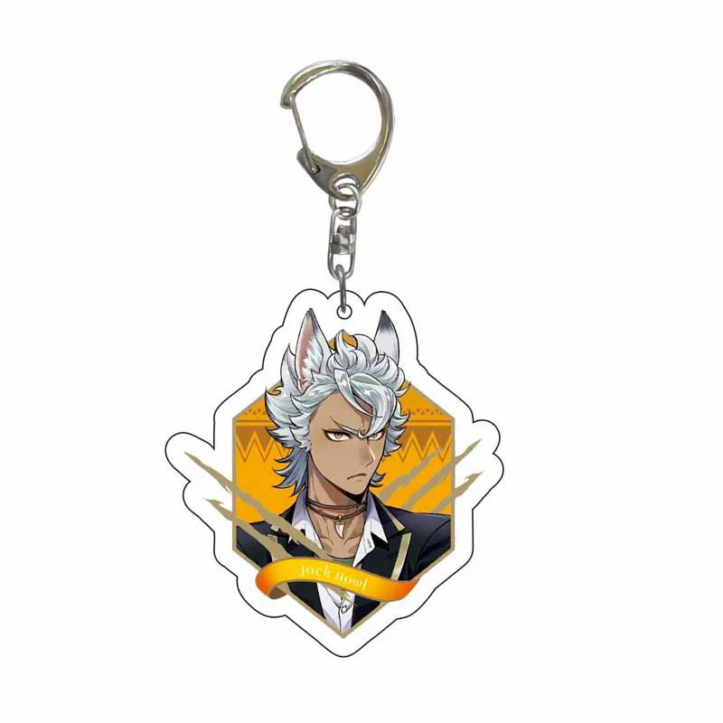 Acrylic keychain, backpack accessory, (Physicals)