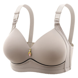 (Cross-border trading), comfortable breathable wireless bra, supporting underwear, bra top, plus size