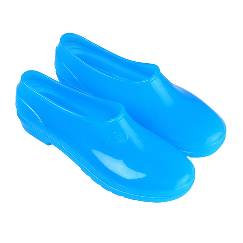 Low-top Spring Autumn Rain Boots Women Anti-slip Yuanbao Water Shoes Short-tube Waterproof Boots Low-top Rubber Shoes Women's Kitchen Work Rain Boots