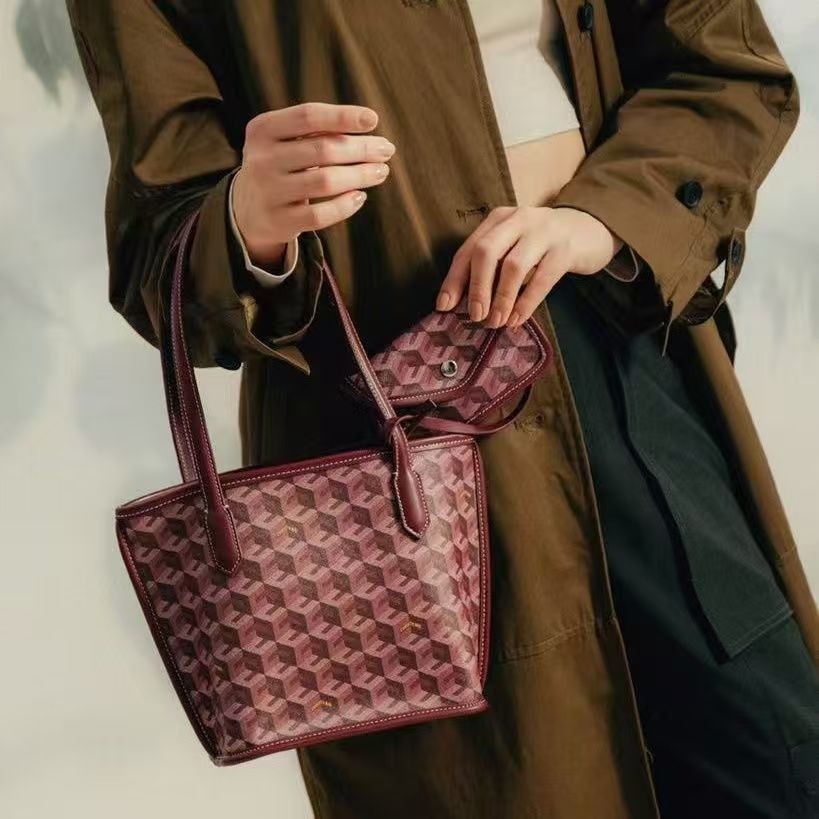 Christy Ng New Mini Tote Women's Bag Fashionable Versatile Vegetable Basket Shopping Bag Mother's Satchel Shoulder Bag