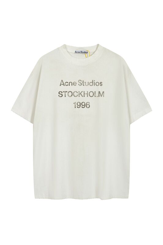 ヴィンテージ風ロゴプリント半袖Tシャツ 3色展開 夏用 ユース向け 丸首 綿100% 半袖Tシャツ|undefined
