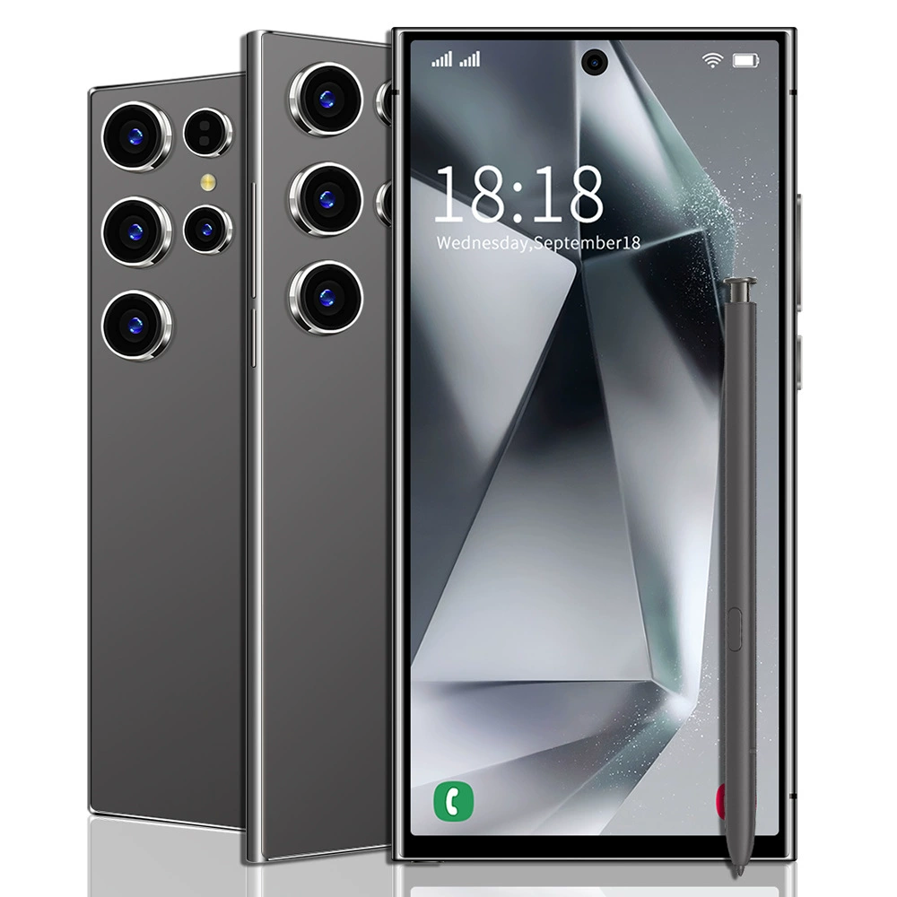 Смартфон Android Ozon S24 Ultra с встроенным стилусом, 7,3-дюймовый дисплей, память 16+1 ТБ, варианты цветов
