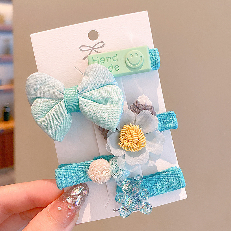 Juego de 5 piezas de Tiffany Blue Flower