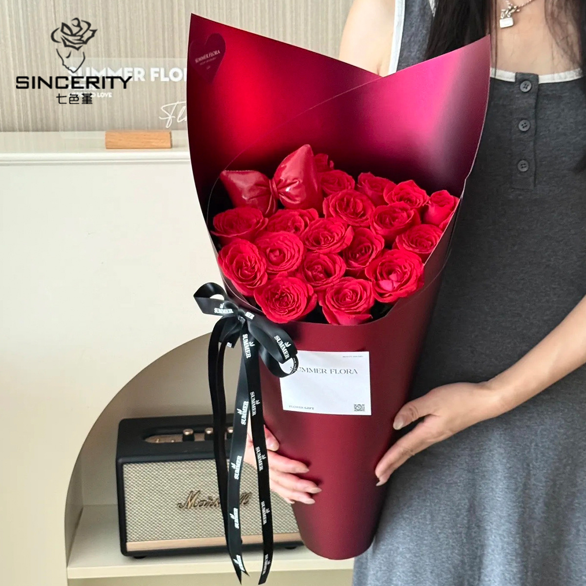 Importación de siete colores cordier espesa impermeable de doble cara moldeo de metal cartón flor flor flor de papel de embalaje flor de flor tienda de papel de embalaje flor