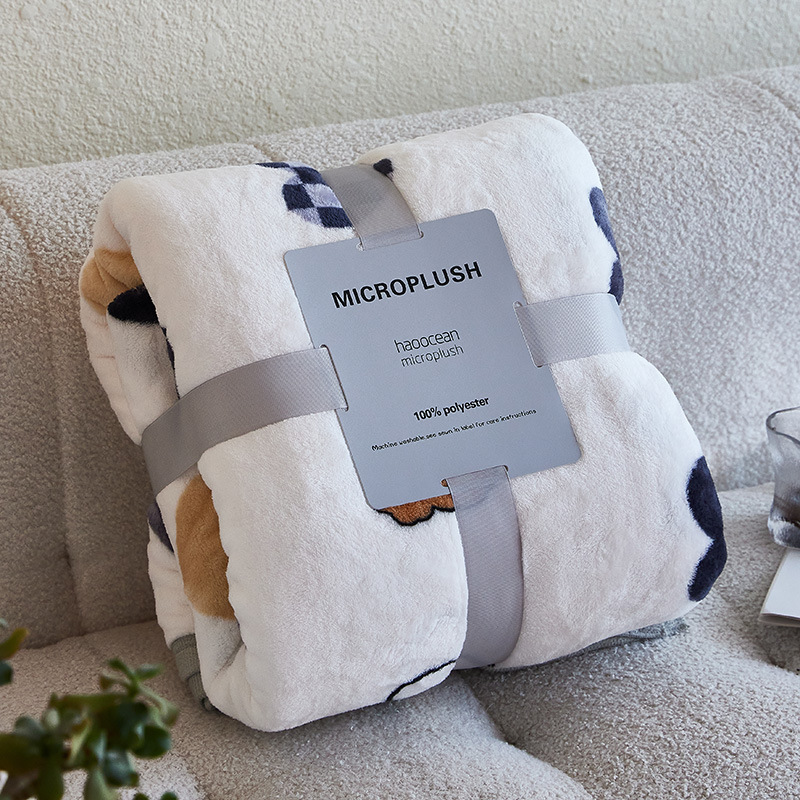 Manta de Franela de Color Sólido Estilo Europeo, Manta para Siesta, Clase A, Manta de Oficina, Manta de Regalo para Dormitorio, Venta al por Mayor