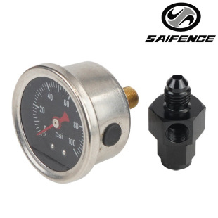 ��܇ȼ�͉�����0-100Psiȼ���{���y�����펧1/8"NPT�m����AN